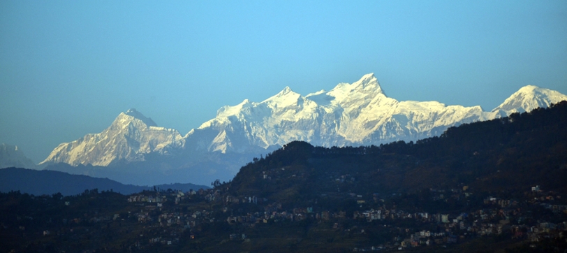 Mount Manaslu View from Gorkha
